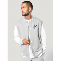 Blouson molleton teddy unisexe